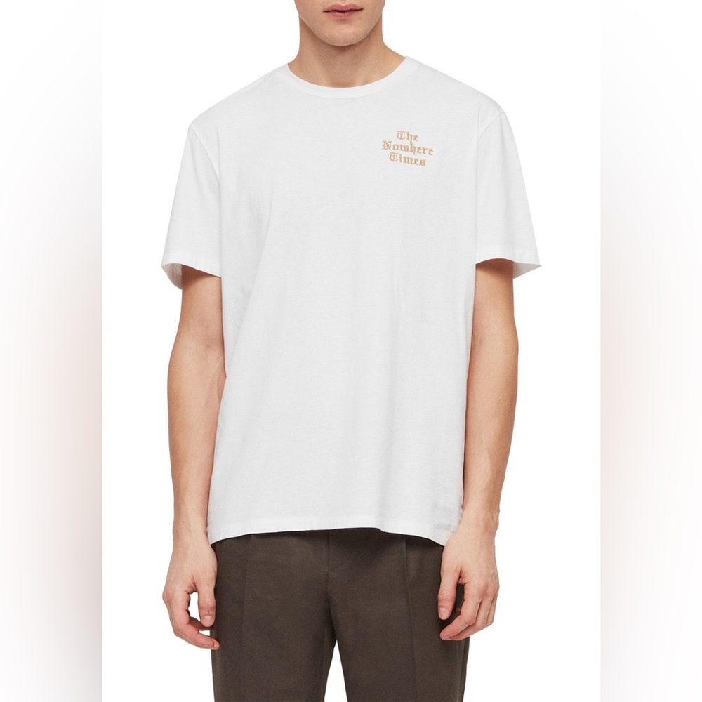 Allsaints the nowhere times oblivion T shirt